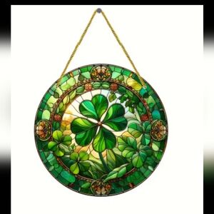 Four Leaf Clover Window Suncatcher New Boutique Item Large